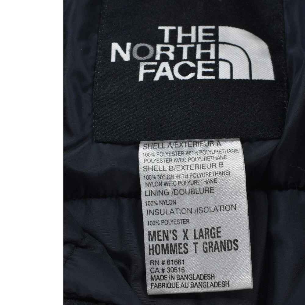 The North Face HydroSeal Mountain Jacket Mens XL Navy Black Full Zip Parka Shell